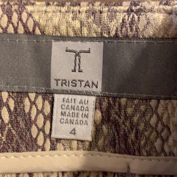 Pencil 🐍 Skirt with shimmer and snakeskin pattern - Picture 4 of 5